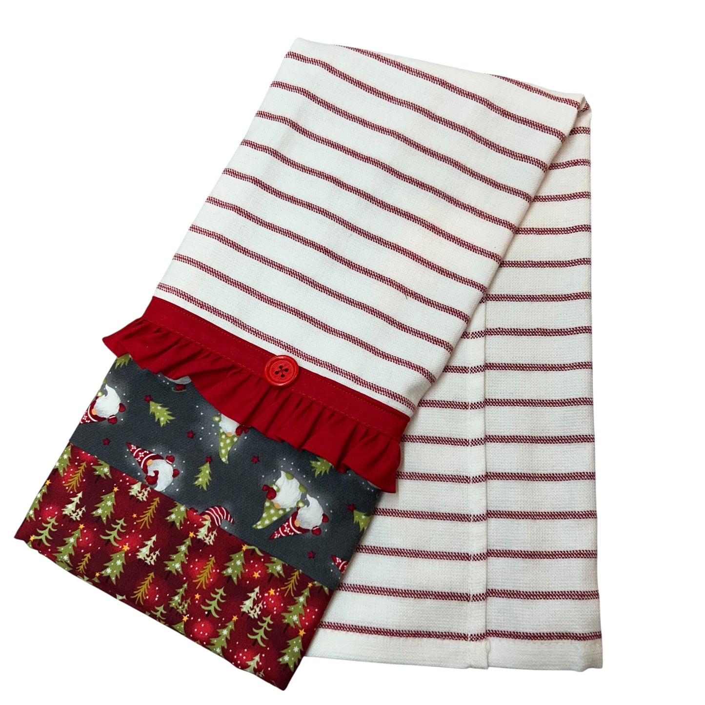 Gnome Christmas Dish Towel