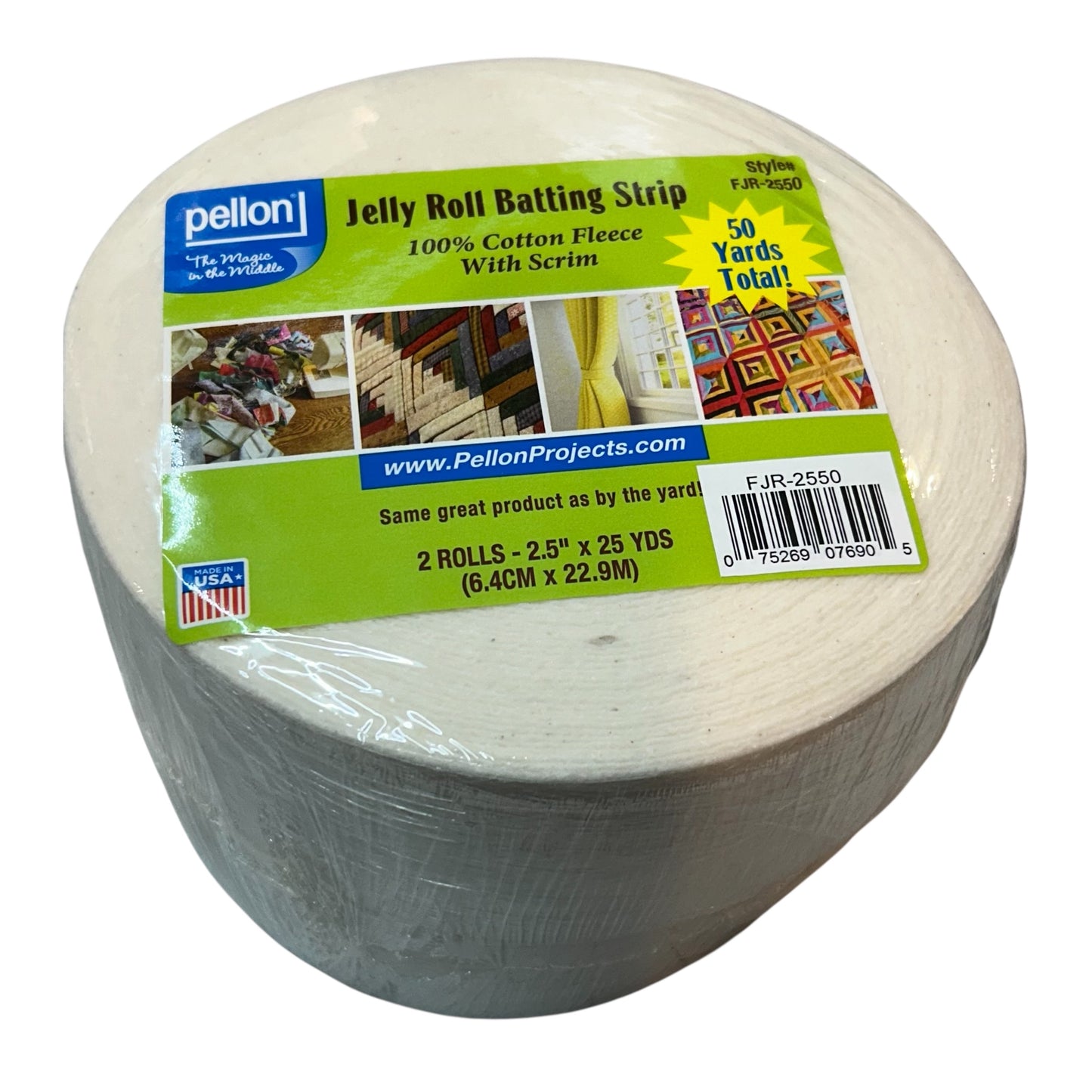 Jelly Roll Batting Strip by Pellon 50 Yards
