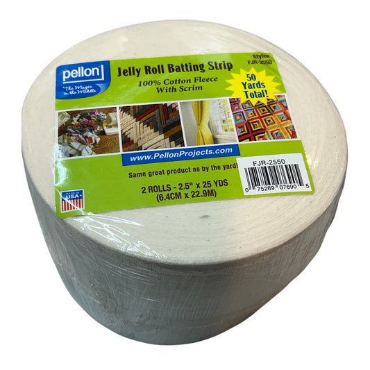 Jelly Roll Batting Strip by Pellon 50 Yards