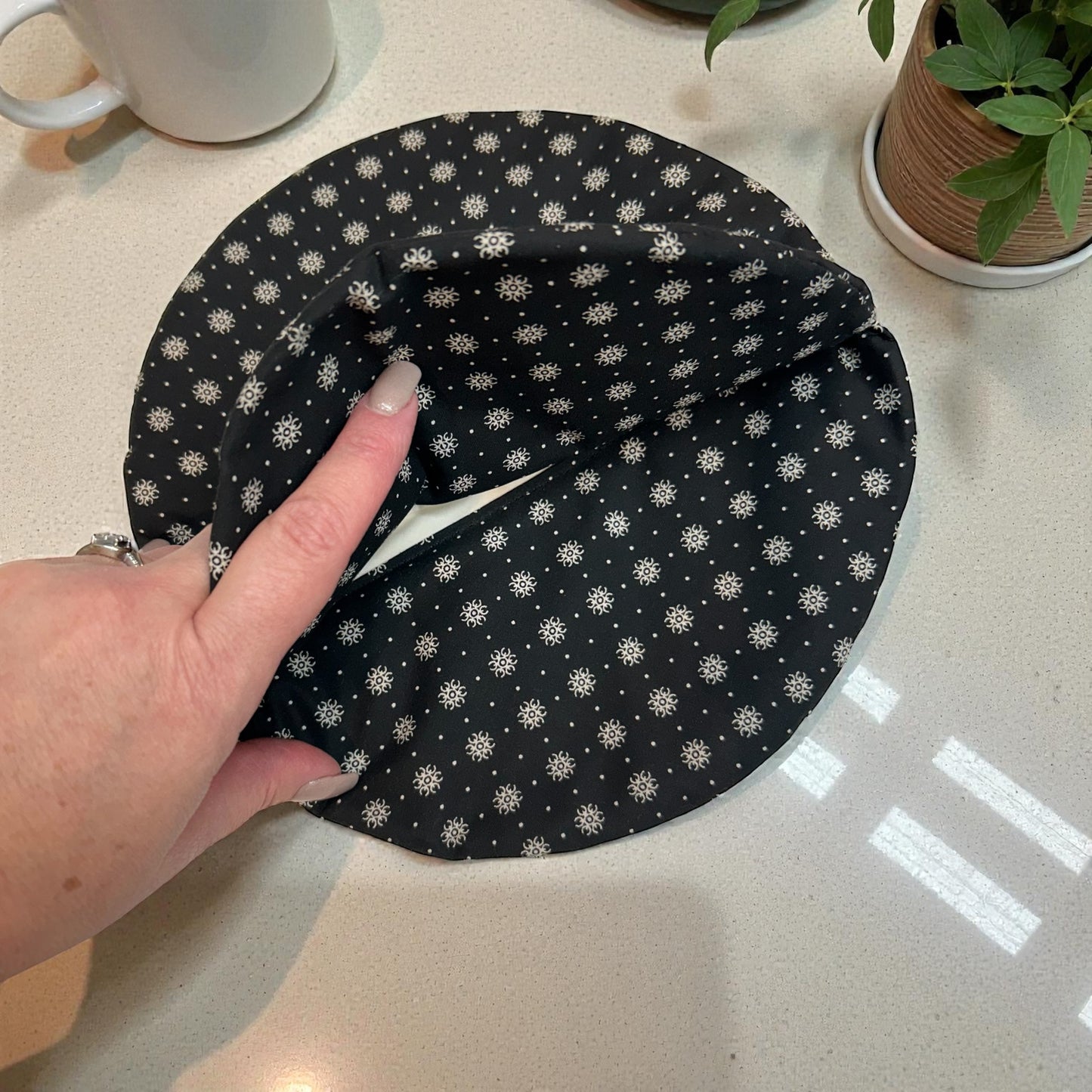 Bun Warming Bag | Tortilla Warming Bag | Microwave Potato Bag