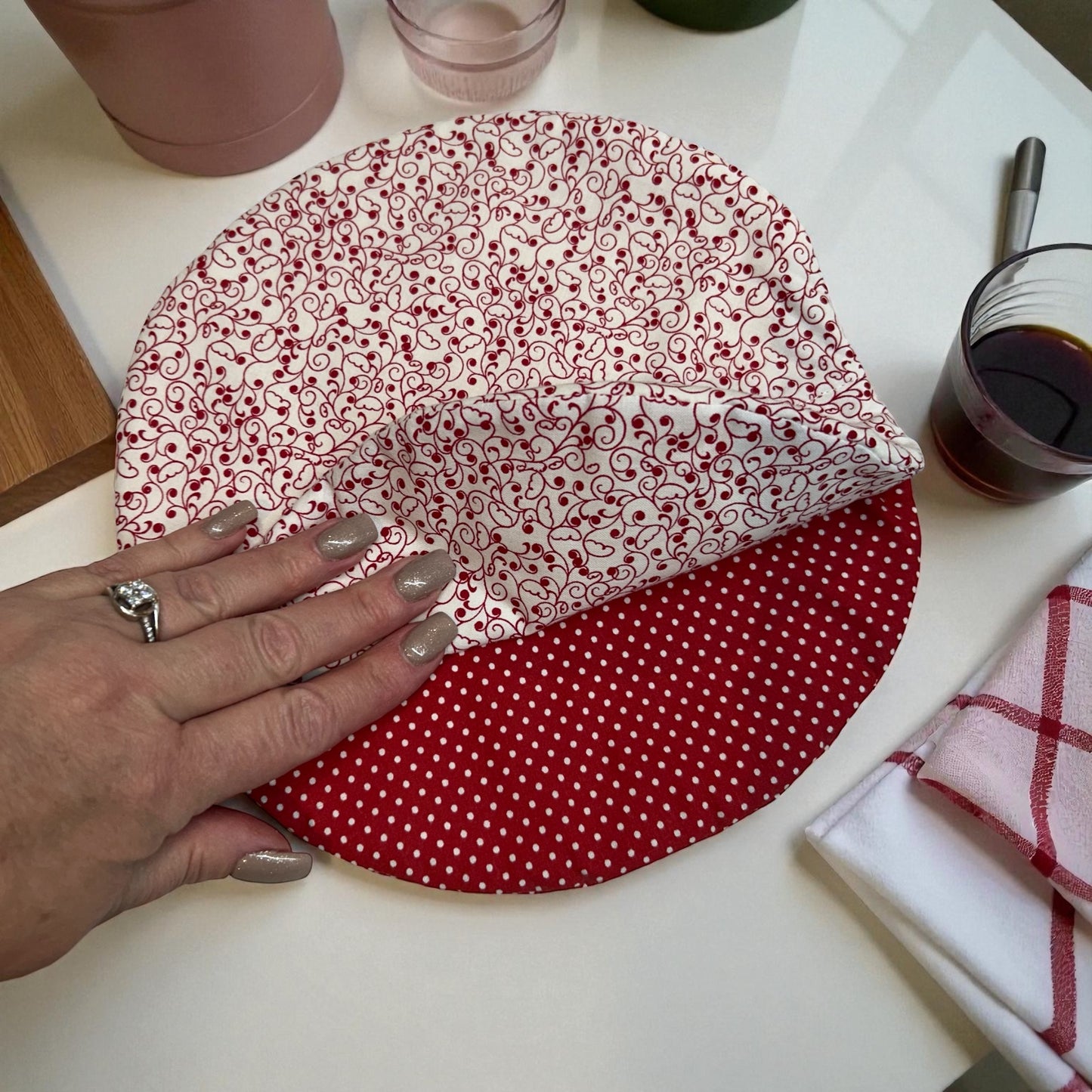 Bun Warming Bag | Tortilla Warming Bag | Microwave Potato Bag