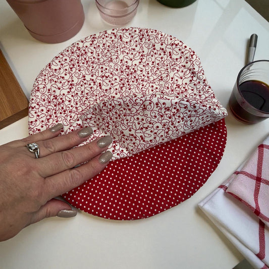 Bun Warming Bag | Tortilla Warming Bag | Microwave Potato Bag