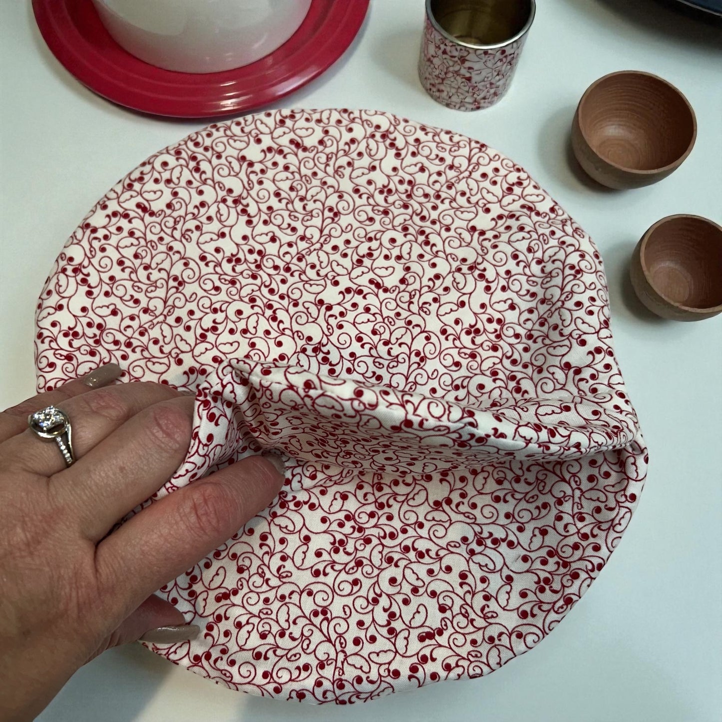 Bun Warming Bag | Tortilla Warming Bag | Microwave Potato Bag