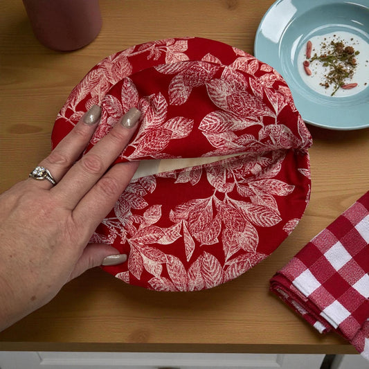 Bun Warming Bag | Tortilla Warming Bag | Microwave Potato Bag