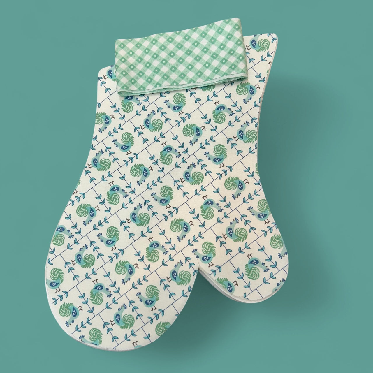 Chicken Oven Mitt Sewing Kit- Makes 1 Mitt