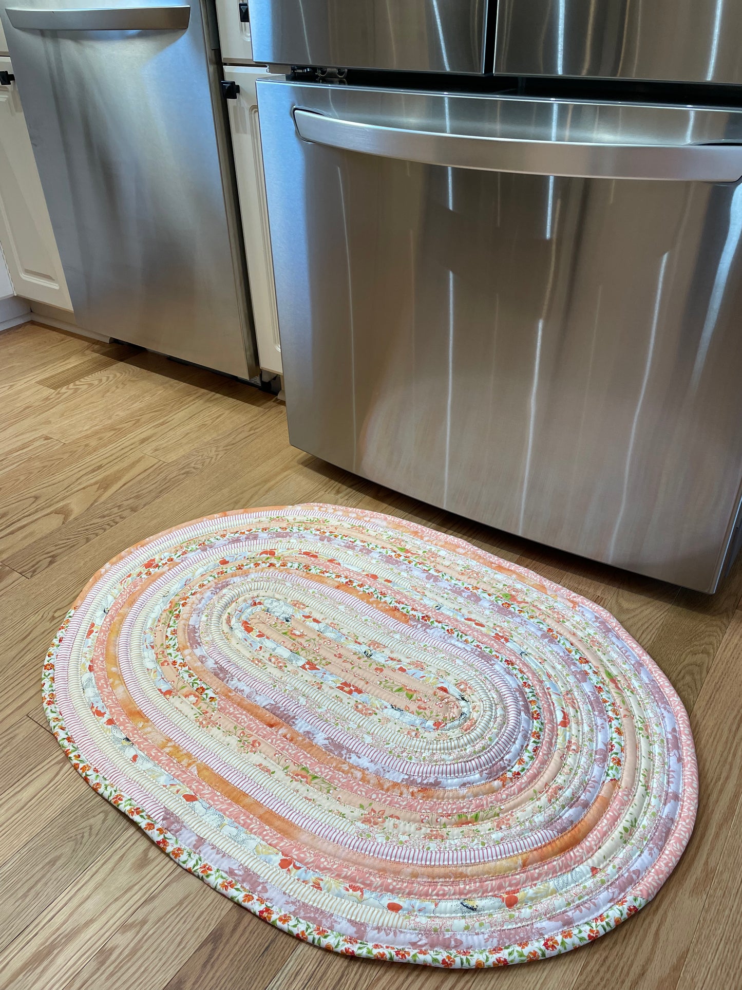 Handmade Canadian Cotton Kitchen Mat - Sink Rug - Washable and Durable and Pretty!