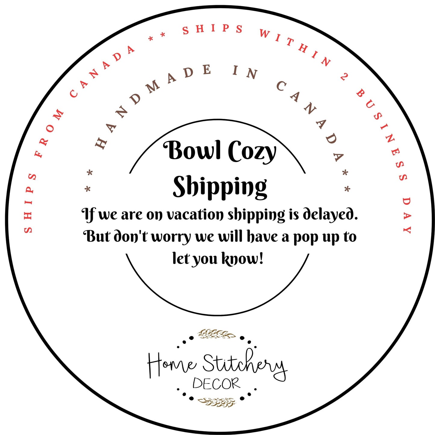 Blue and Cream Reversible Microwave Soup Bowl Cozy | Soup Bowl Hugger