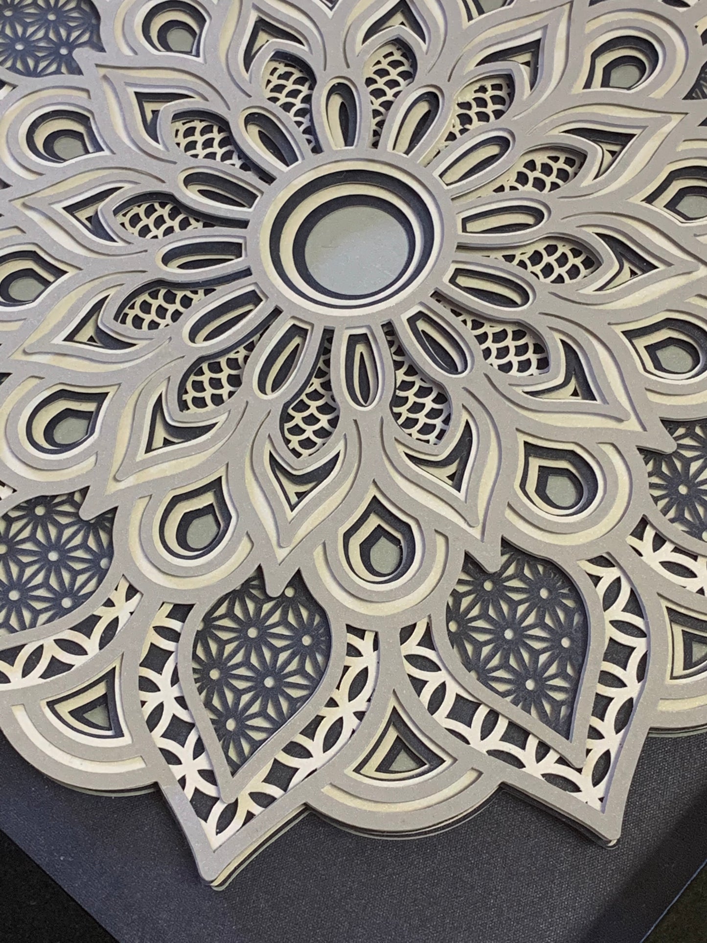 Cricut Mandala Instant Download Cut Files. Formats for other cutting machines as well included. Check the complete description. Sized for 12 Inch Shadow Boxes. Complete instructions on Home Stitchery Decor YouTube Channel. Create mesmerizing art for your own home or to gift! 