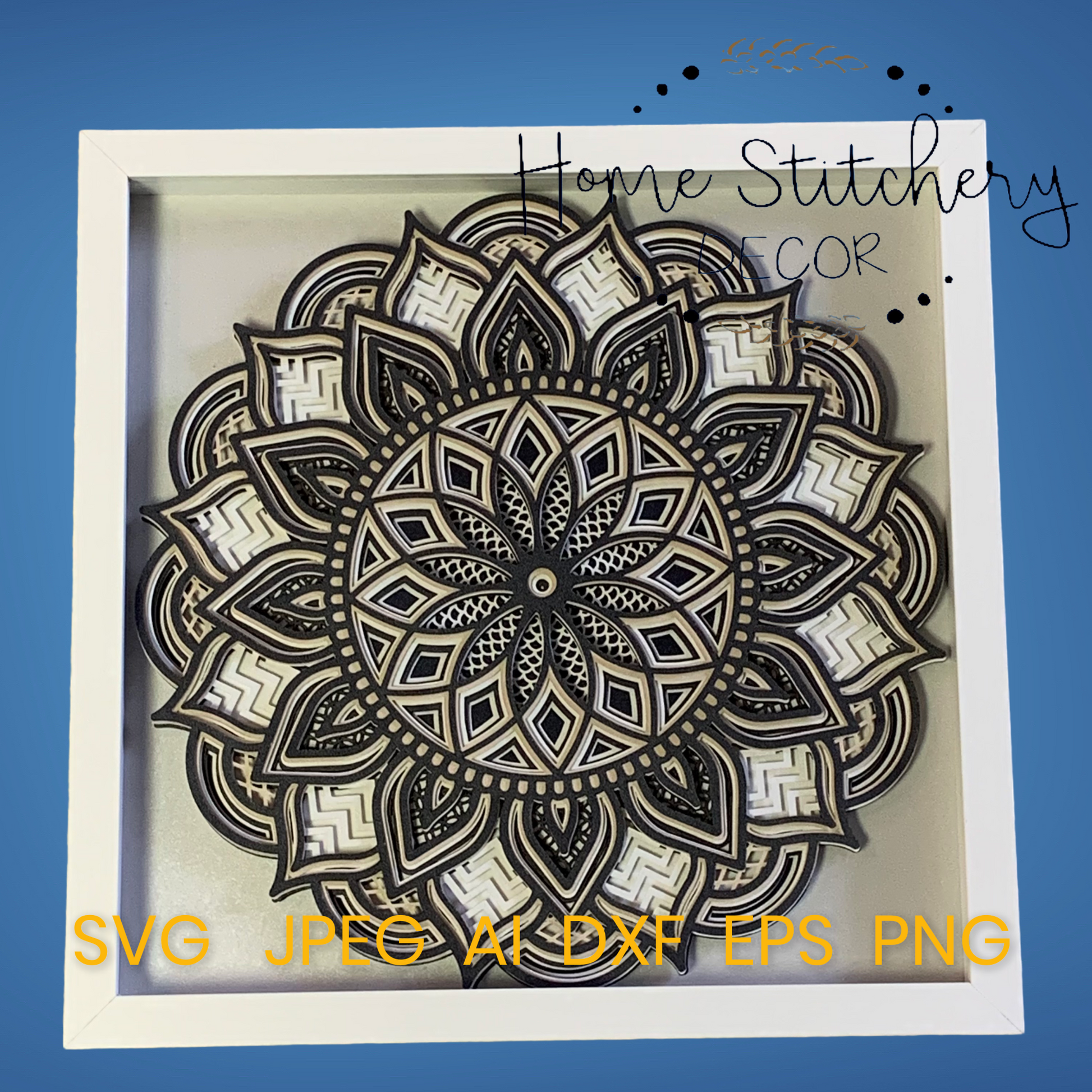 Foiled Earth Mandala - Cricut Maker 