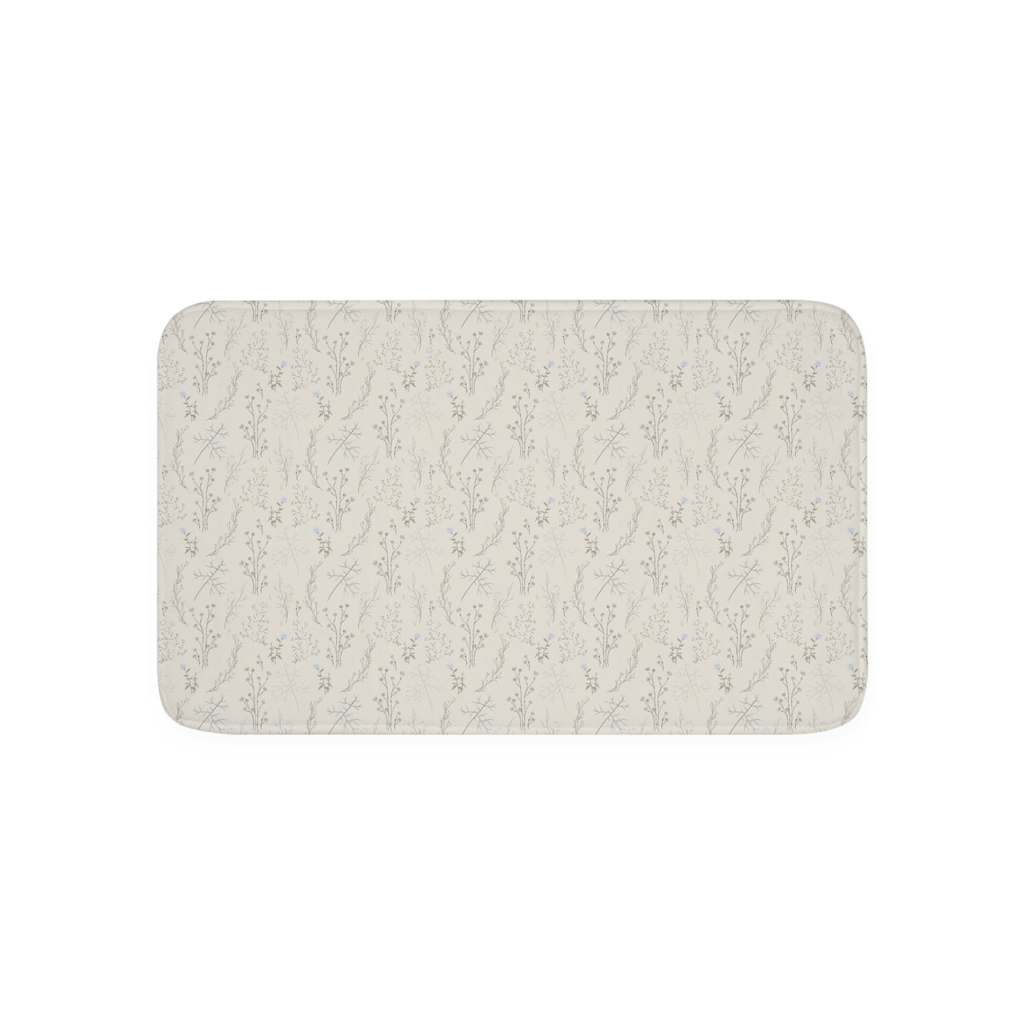 Floral Print Memory Foam Bathmat | 2 Sizes Available