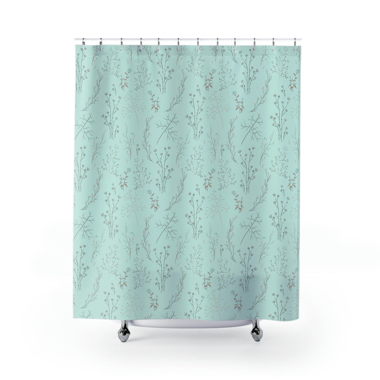 Fabulous Floral Shower Curtain