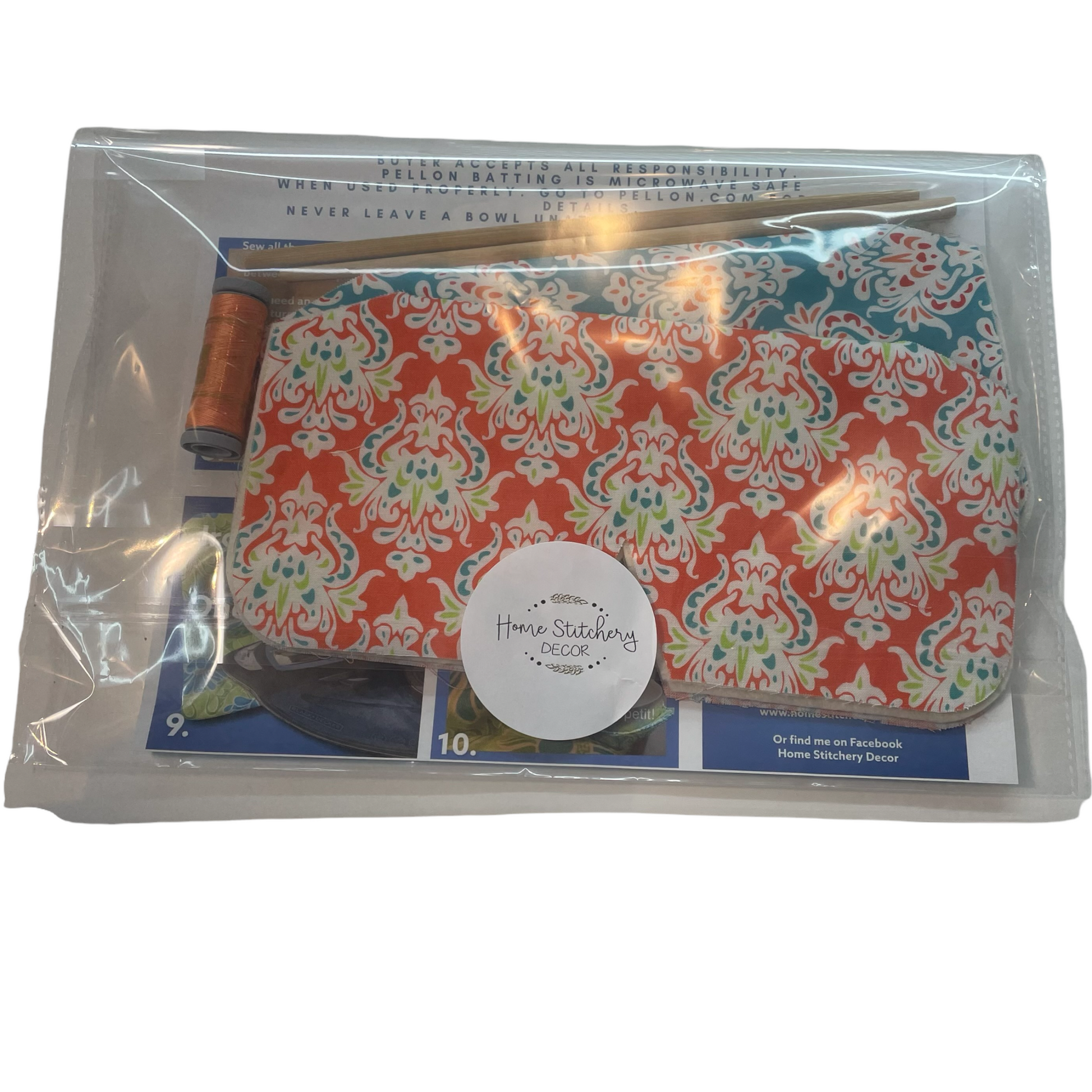 KIT -  BOWL COZY 2 with Pellon Wrap-n-Zap