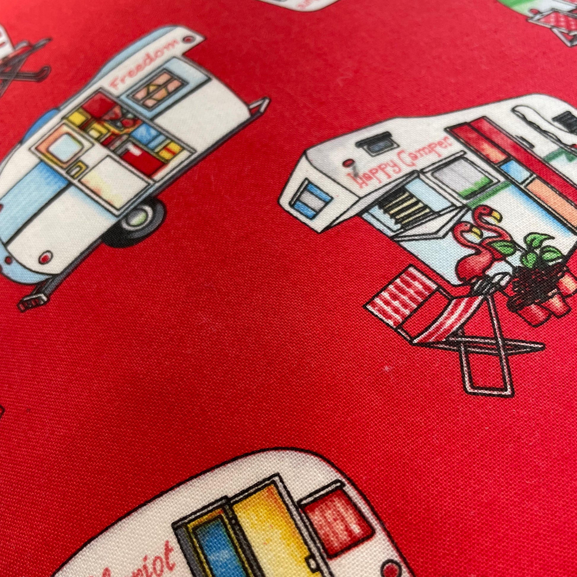 Glamping Decor Pillow. Retro Red Campers Pillow. Part of a mix and match collection of glamping decor. Shop the entire collection. Or follow along on the Home Stitchery Decor YouTube Channel