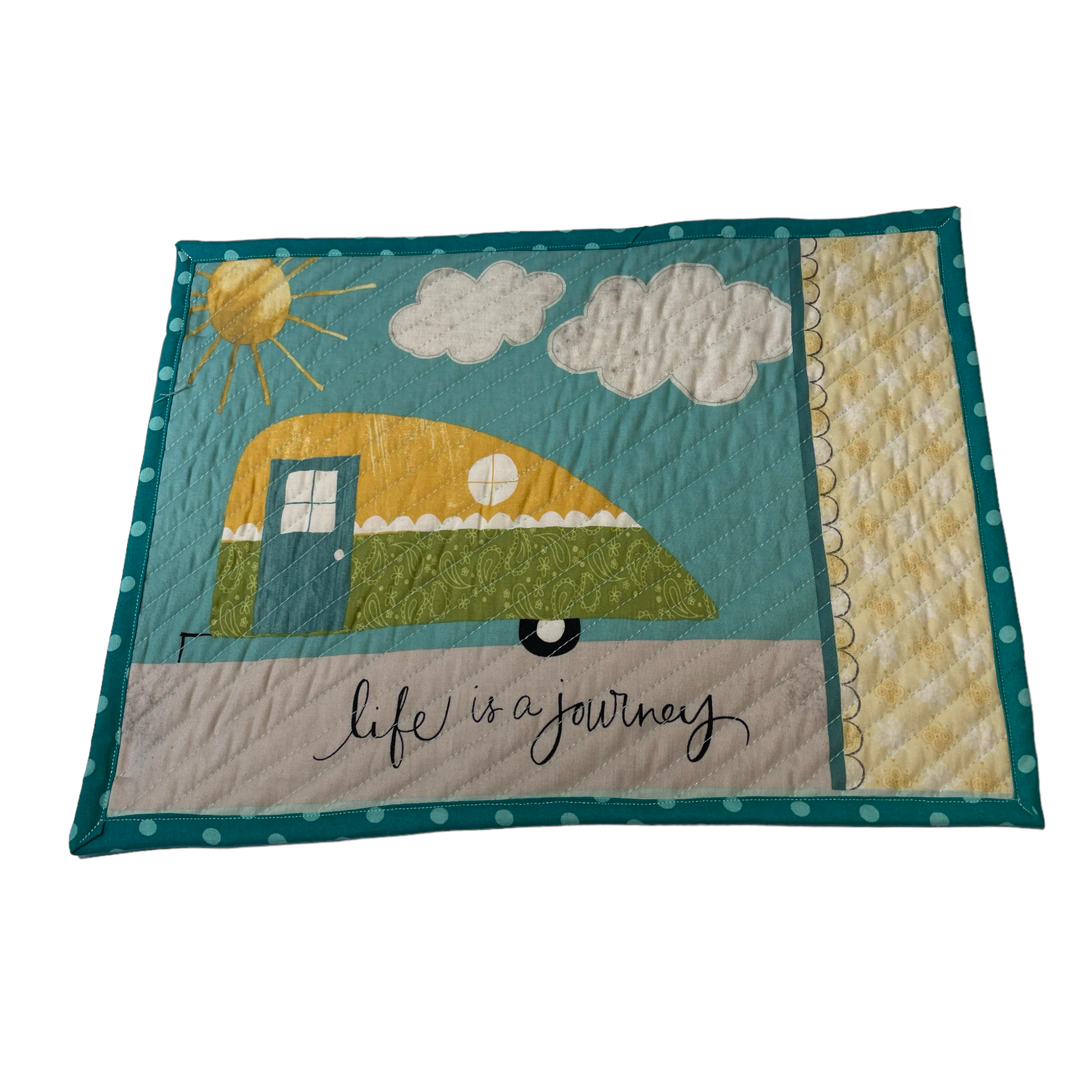 Quilting Camping Placemats - Home Stitchery Decor
