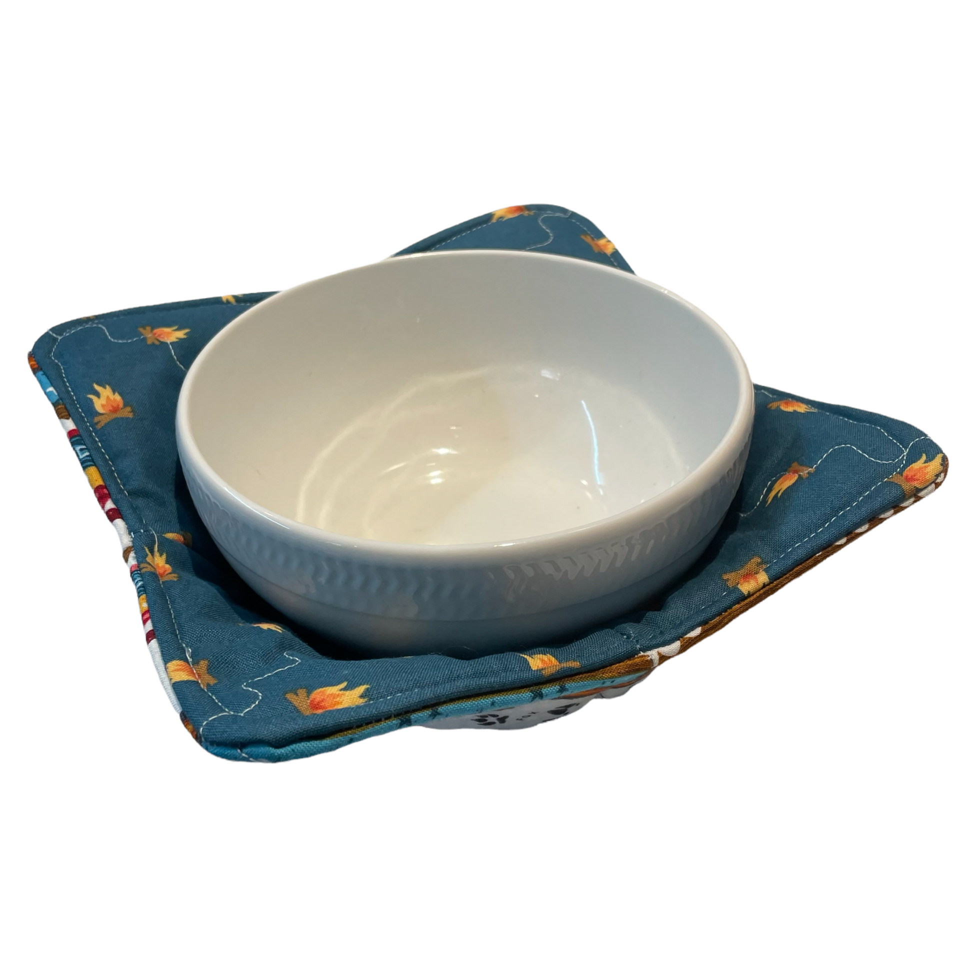 Soup bowl Cozy. Microwave Bowl Cozy. Reversible soup bowl Cozy. Shop the mix and match collection of handcrafted farmhouse style linens. Or follow along on the Home Stitchery Decor YouTube Channel Soup Bowl Cozy sewing tutorial. Made with 100% quilting cotton, Pellon Wrap and Zap batting and 100% cotton thread. 