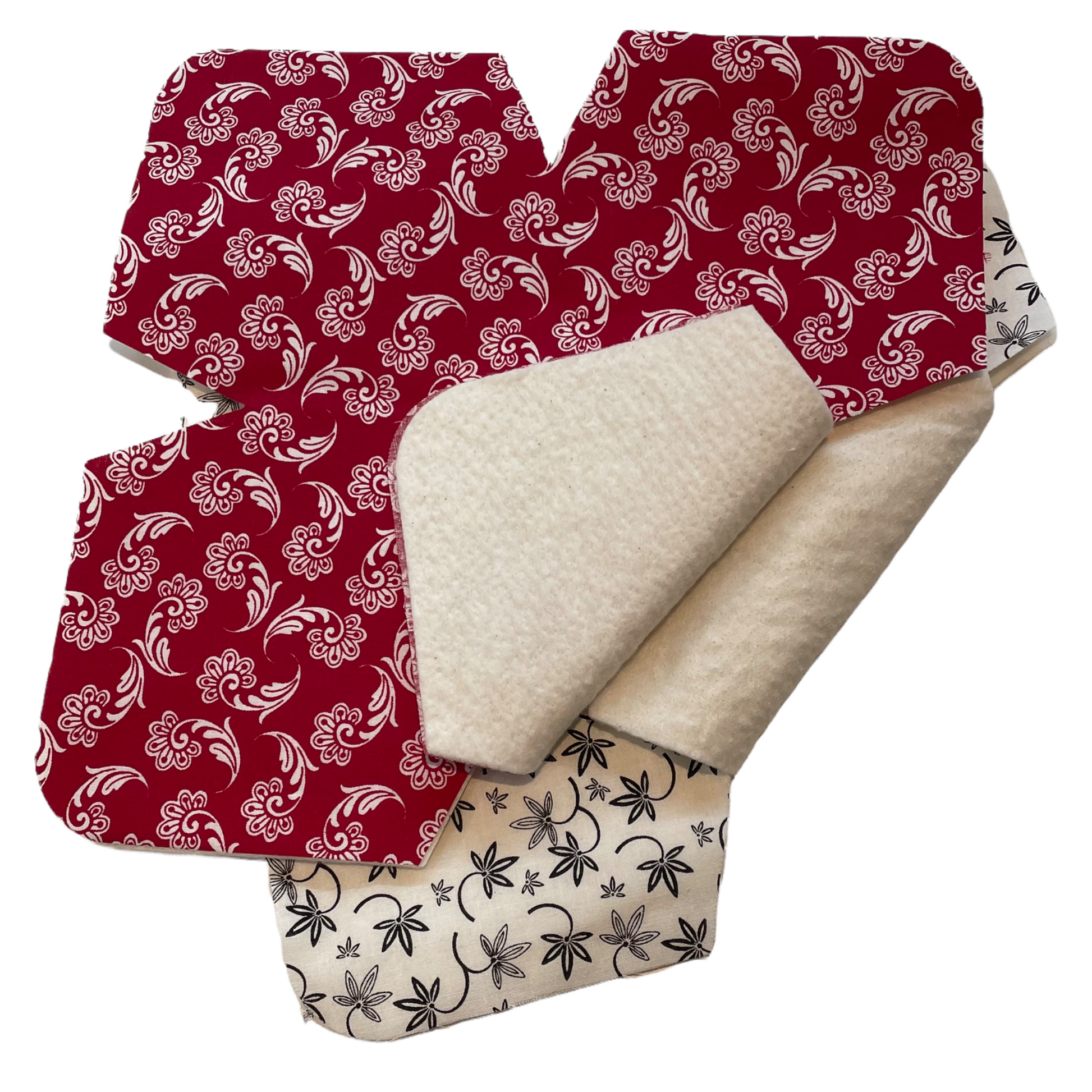 Learn to sew a Microwave Soup Bowl Cozy with this easy step by step beginner sewing kit. Part of a collection of mix and match farmhouse products. Follow along on the Home Stitchery Decor YouTube Channel for farmhouse fabulous DIY tutorials.