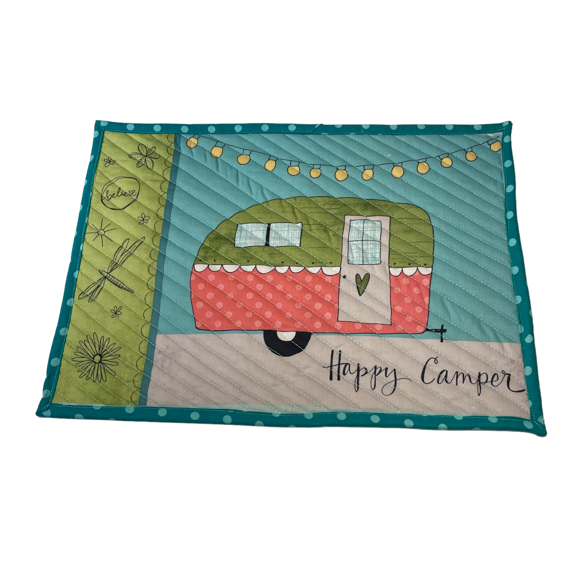 Quilting Camping Placemats - Home Stitchery Decor