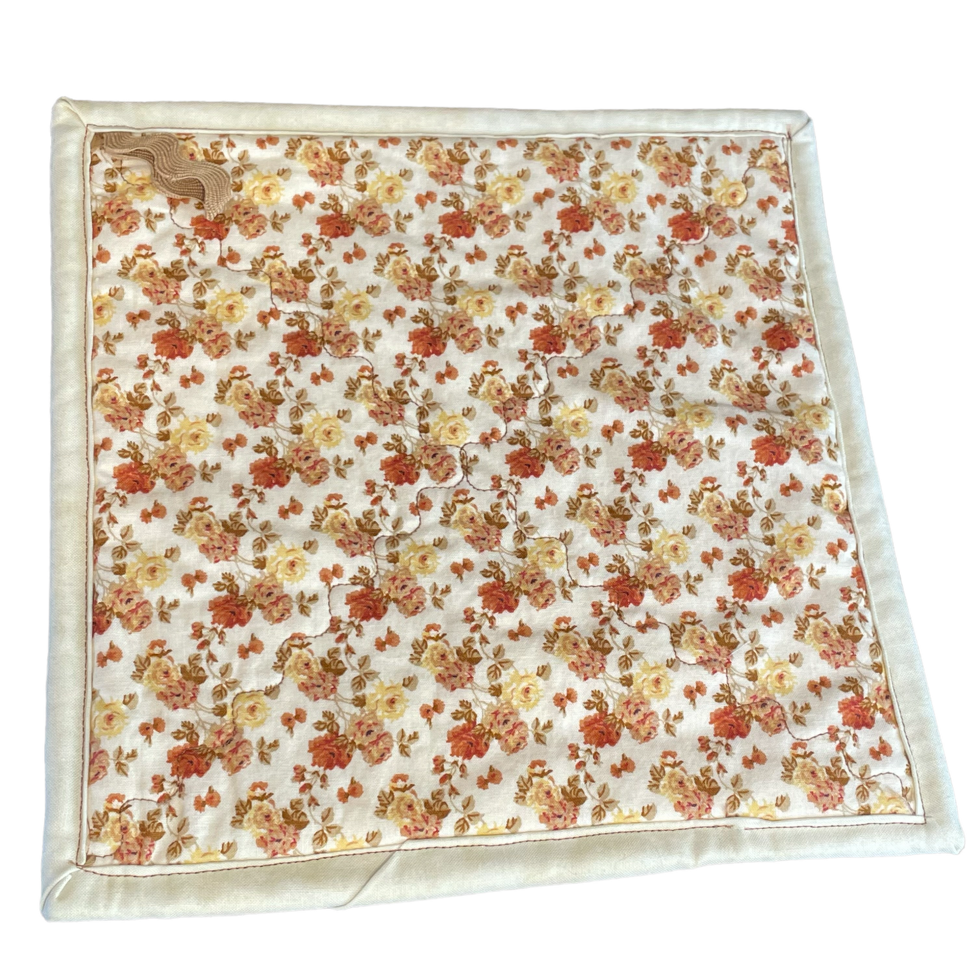 Modern Farmhouse Styled Pot Holder. Part of a mix and match collection of farmhouse kitchen decor. Browse the collections and follow along on the Home Stitchery Decor YouTube Channel