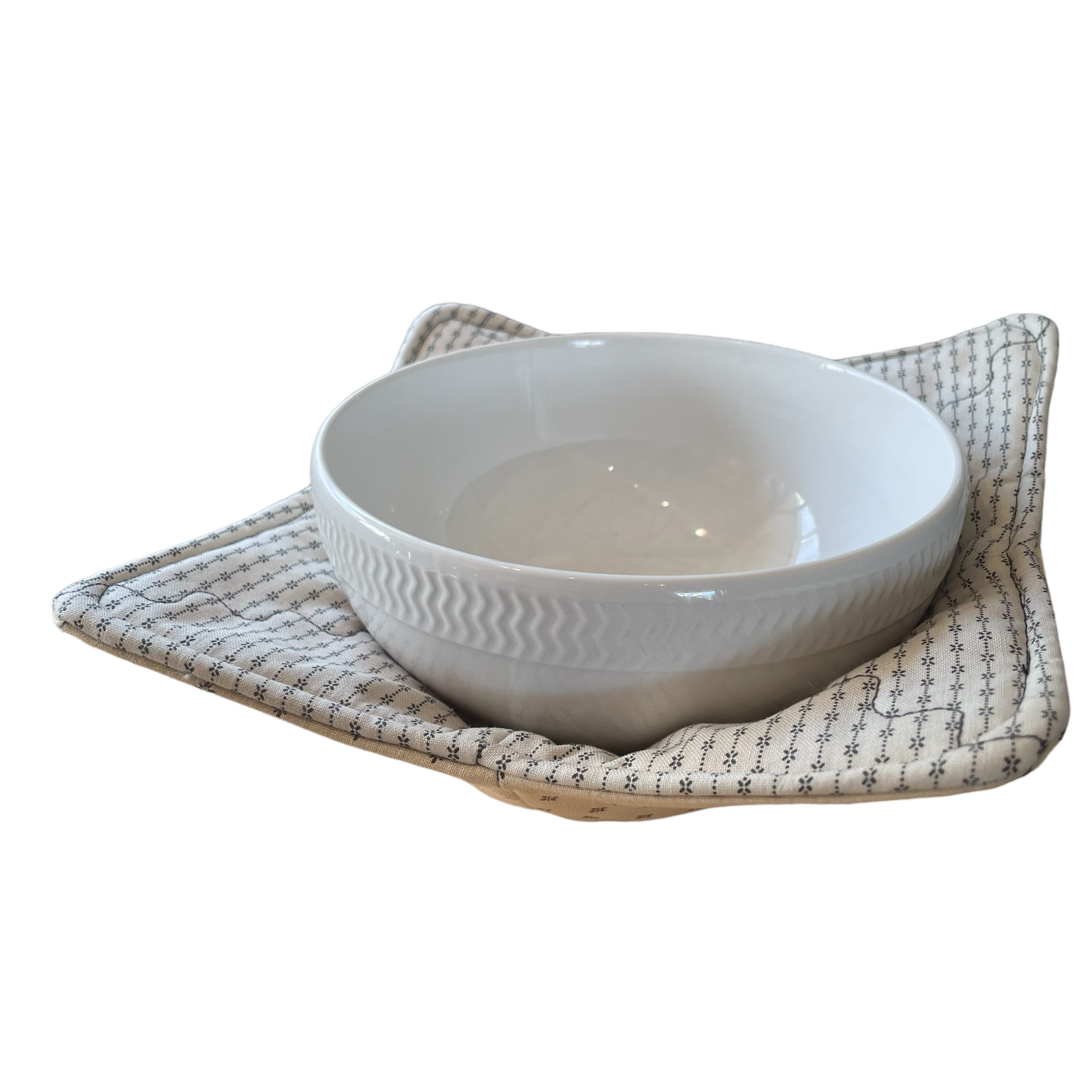 Soup bowl Cozy. Microwave Bowl Cozy. Reversible soup bowl Cozy. Shop the mix and match collection of handcrafted farmhouse style linens. Or follow along on the Home Stitchery Decor YouTube Channel Soup Bowl Cozy sewing tutorial. Made with 100% quilting cotton, Pellon Wrap and Zap batting and 100% cotton thread. 