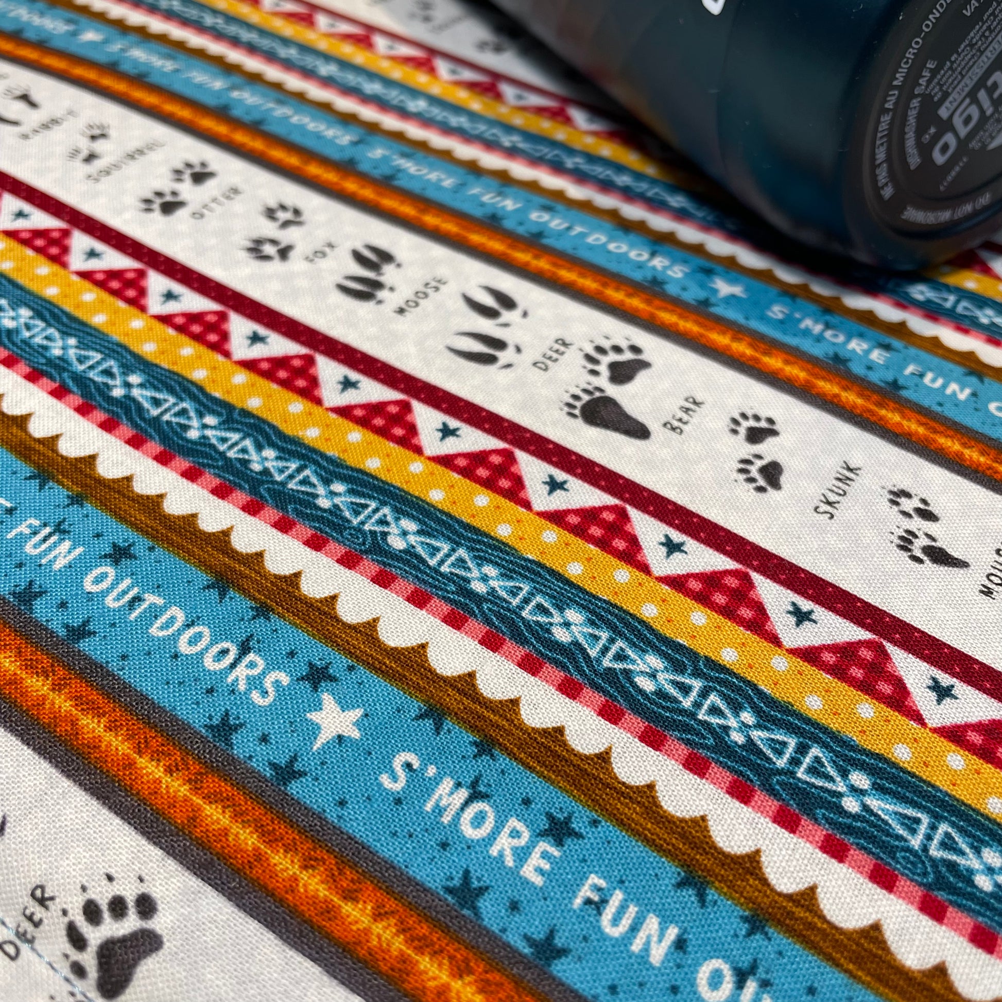 Camper Themed Decor Dish Drying Mat. RV Decoration Idea. Kitchen Dish Drying Mat - Home Stitchery Decor